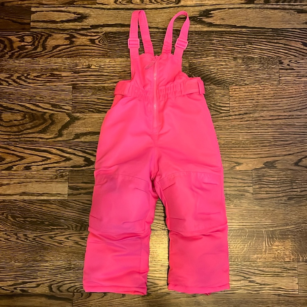 Cat & Jack Snowbib Pink 2T